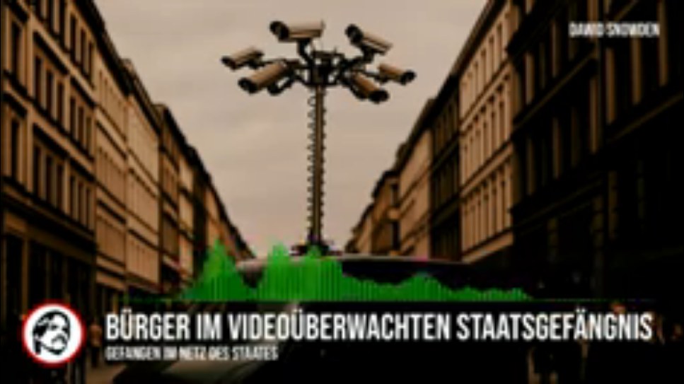 Bürger im Videoüberwachten Staatsgefängnis