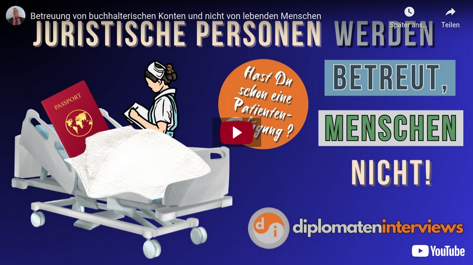 Juristische Personen werden betreut