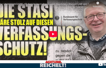 Die Lage der Nation: Verfassungsschutz außer Kontrolle