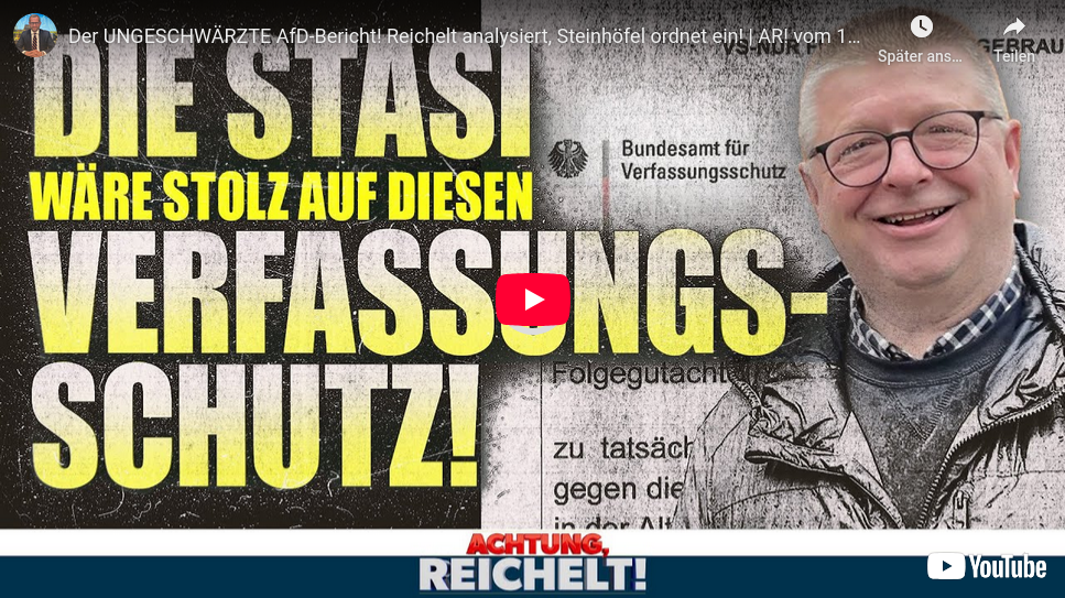 Die Lage der Nation: Verfassungsschutz außer Kontrolle