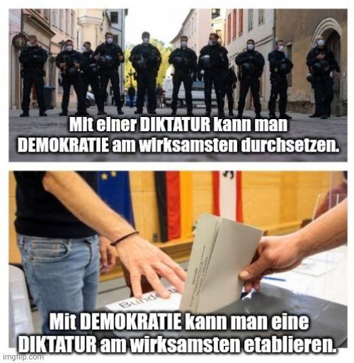Demokratie ist nicht Freiheit