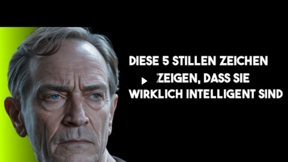 An diesen 5 stillen Zeichen erkennen Sie intelligente Menschen!