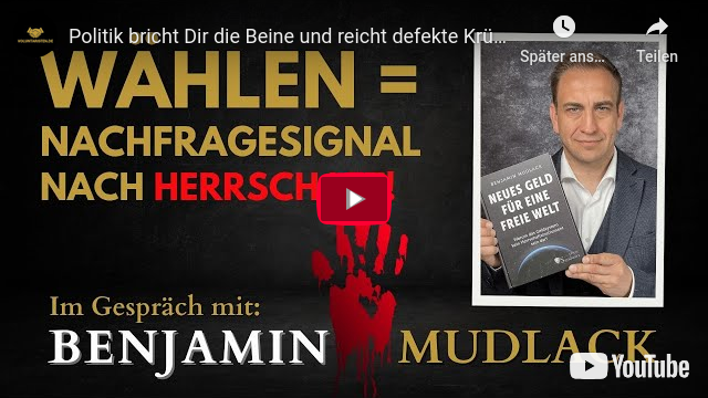 Politik bricht Dir die Beine und reicht defekte Krücken
