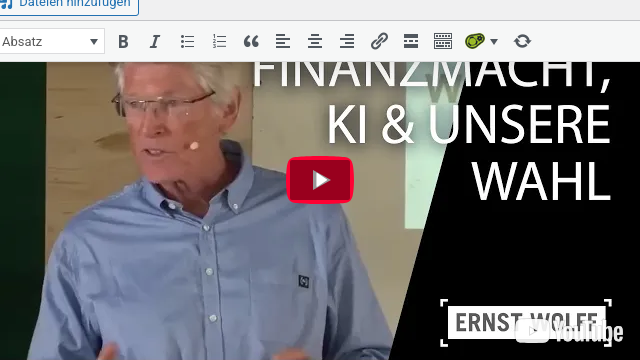 Ernst Wolff über KI, Finanzmacht & unsere Wahl | Sommer WEFF Davos