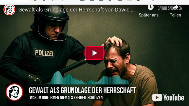 Gewalt als Grundlage der Herrschaft von Dawid Snowden