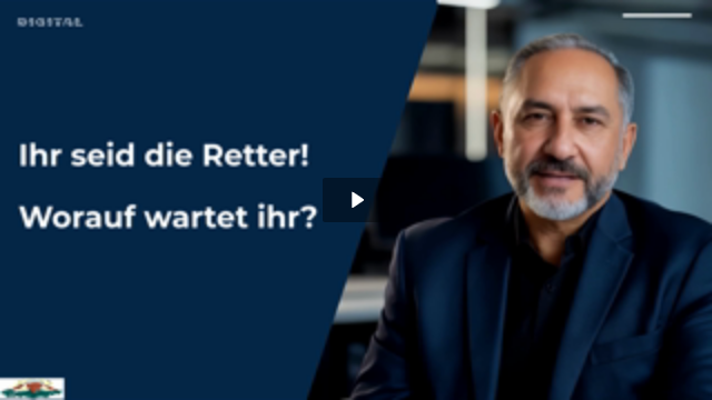Ihr seid die Retter! Worauf wartet ihr?