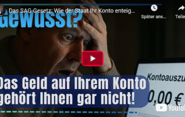 Das SAG-Gesetz: Wie der Staat Ihr Konto enteignen kann!