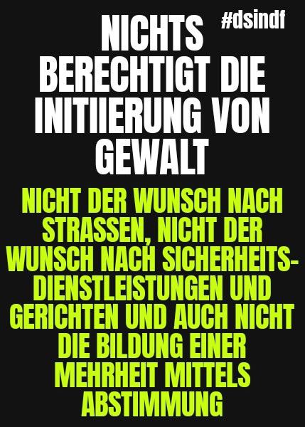 Das Einzige, was schlimmer ist als blind zu gehorchen ist sehend zu schweigen