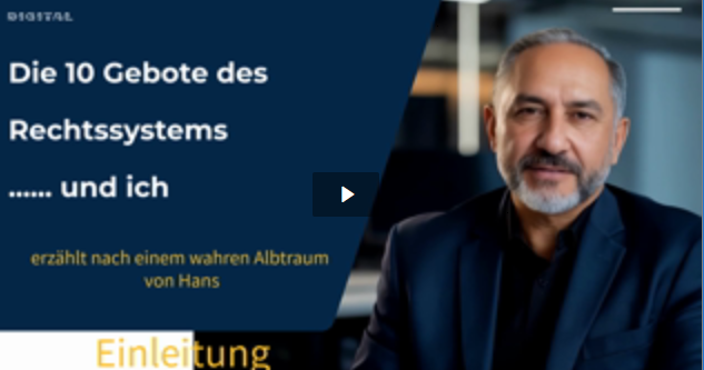 Die 10 Gebote des Rechtssystems… und ich – Die Einleitung