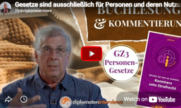 Gesetze sind ausschließlich für Personen und deren Nutzung