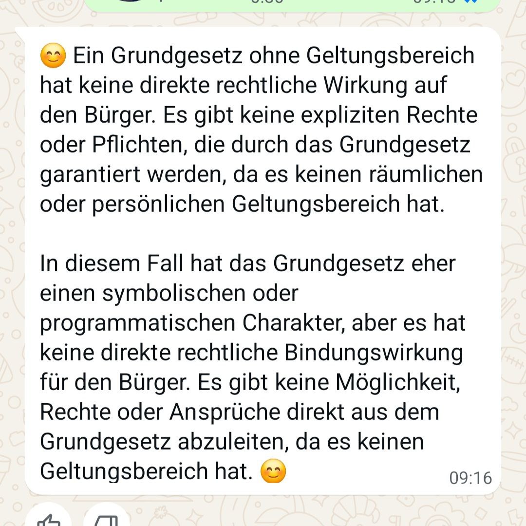 WARUM GLAUBEN viele in der BRD noch an ein Grundgesetz? Weil Sie nicht WISSEN!