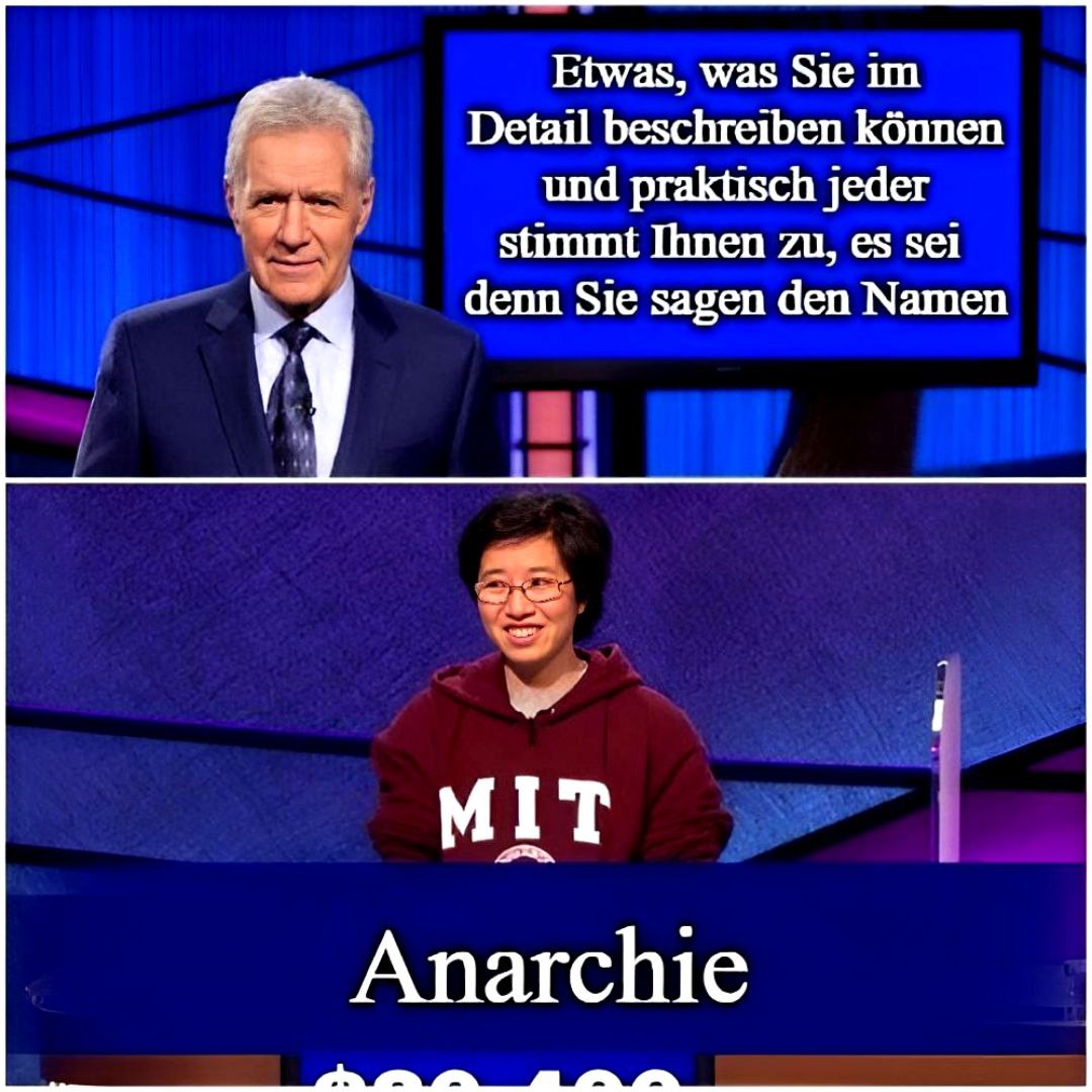 Anarchie ist nichts schlechtes