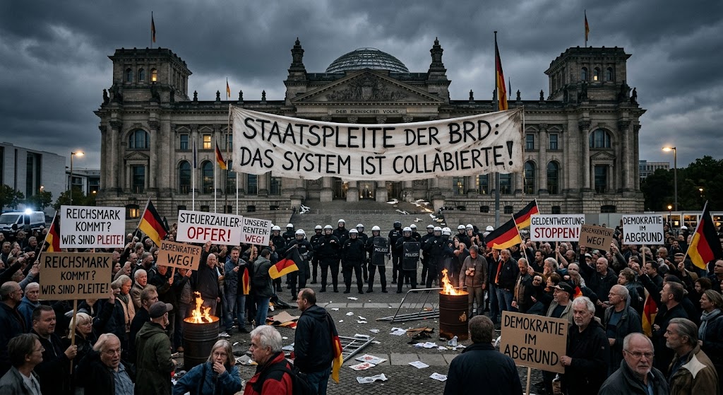 „Wir sind pleite!“ – Deutschland steuert auf den Kollaps zu