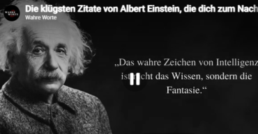 Die klügsten Zitate von Albert Einstein, die dich zum Nachdenken bringen werden.