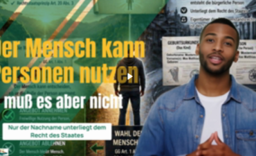 Der Mensch kann Personen nutzen, muß es aber nicht!